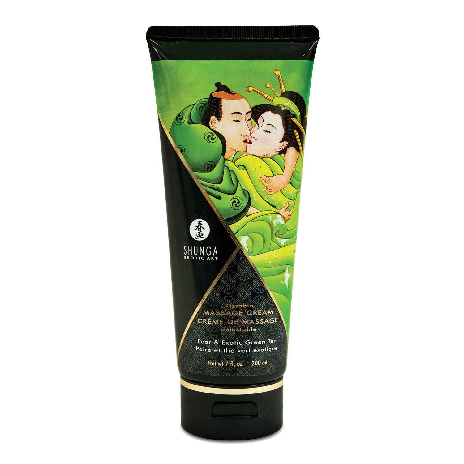 Shunga Cuerpo Creme De Masaje Aroma Te Verde 1Un
